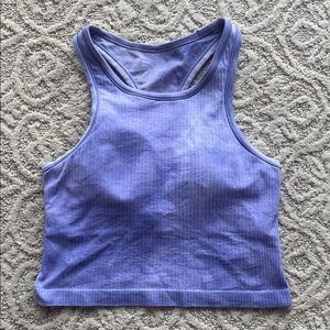 Lululemon Ebb to Street Cropped Racerback Tank Top